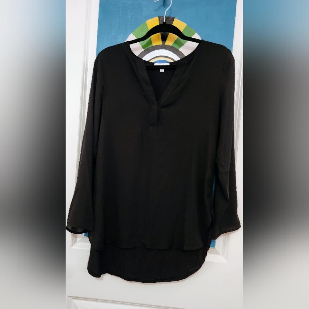 Alex & Libby 3/4 sleeve blouse-M